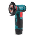 Mini Amoladora Angular Recargable de Doble Batería de 12V para Pulir, Lijar y Cortar