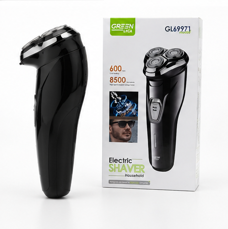 Afeitadora Eléctrica para Hombre 3 Cabezales | Máquina de Afeitar Facial Inalámbrica de Alta Precisión