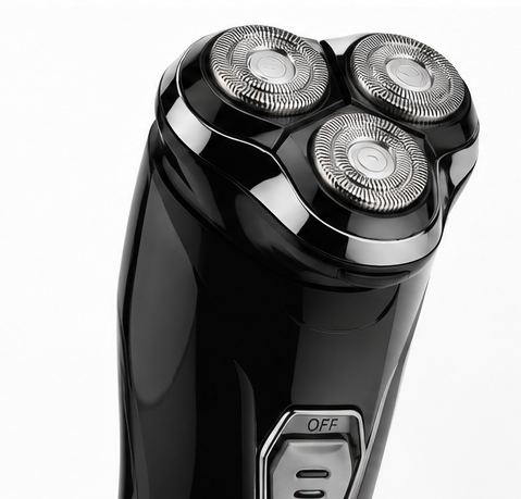 Afeitadora Eléctrica para Hombre 3 Cabezales | Máquina de Afeitar Facial Inalámbrica de Alta Precisión
