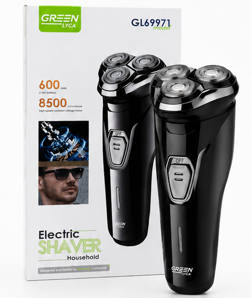 Afeitadora Eléctrica para Hombre 3 Cabezales | Máquina de Afeitar Facial Inalámbrica de Alta Precisión