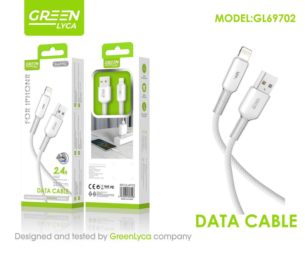 Serie Cristal de Hielo 2M USB to IPHONE